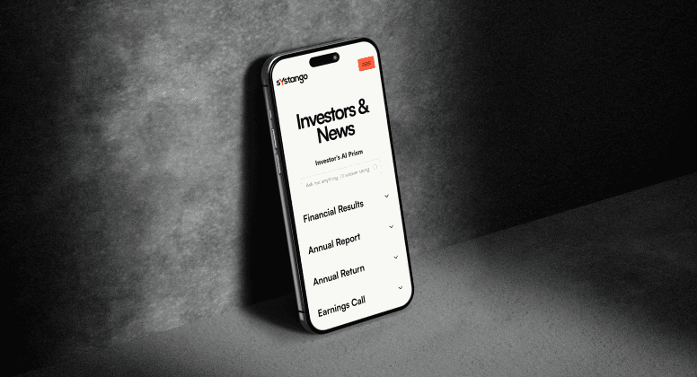 Investors & News at Systango — view investor relations