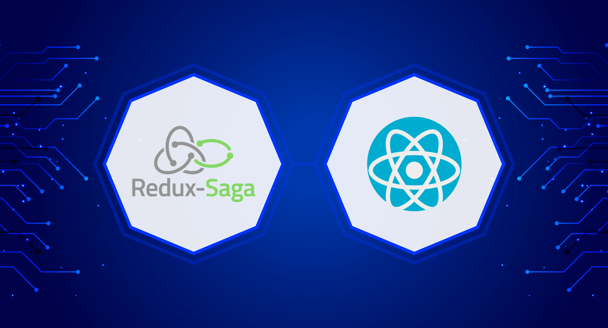 Redux Saga. Redux Saga logo. React Redux TS.